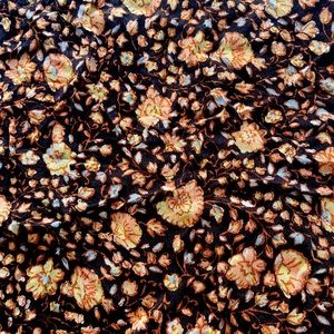 Billabong maxi dress with yellow and orange flowers.